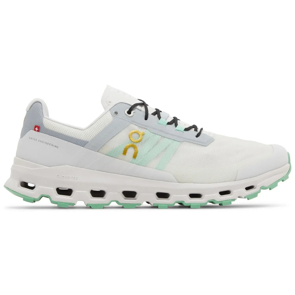 On Cloud Cloudvista CN Men's Size 7.5 Frost/Parakeet White Running Shoes Sneaker